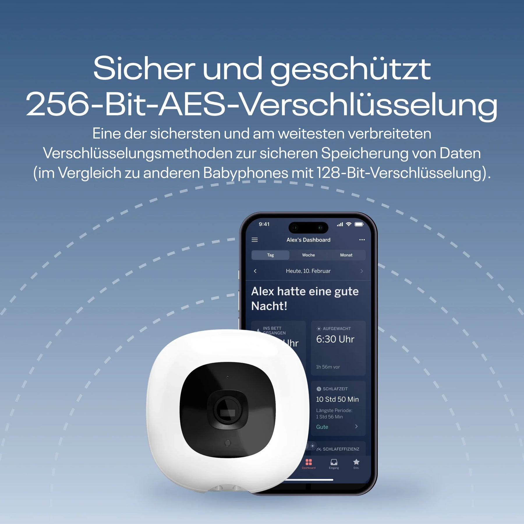 Nanit Pro Kamera Babyphone mit App + Bodenständer