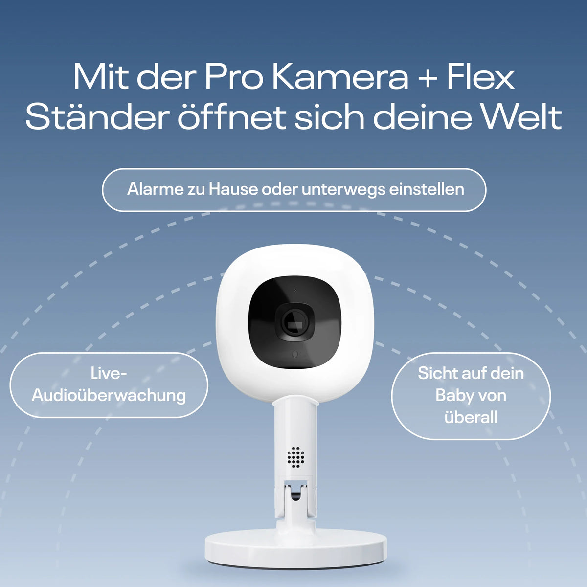 Nanit Pro Camera - baby monitor + Flex Stand