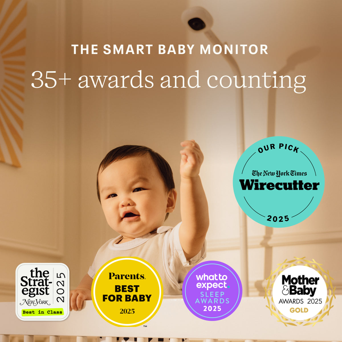 | Nanit smart baby monitor recognized with more than 35 awards and distinctions for smart baby monitoring