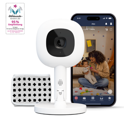 Caméra Nanit Pro – babyphone connecté + Support flexible