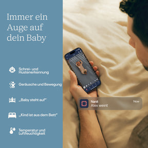 Nanit Pro Kamera Babyphone mit App + Bodenständer