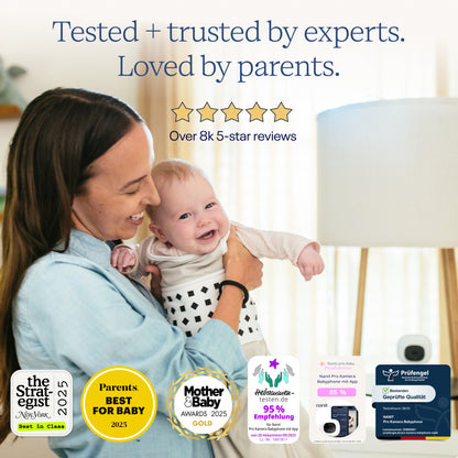 | Nanit Smart Baby Monitor trusted by parents and experts with award-winning baby monitoring technology
