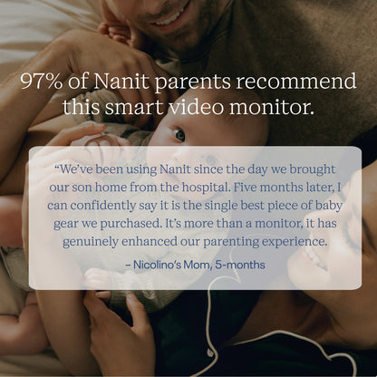 | Nanit Smart Baby Monitor recommended by parents for reliable baby monitoring and sleep insights